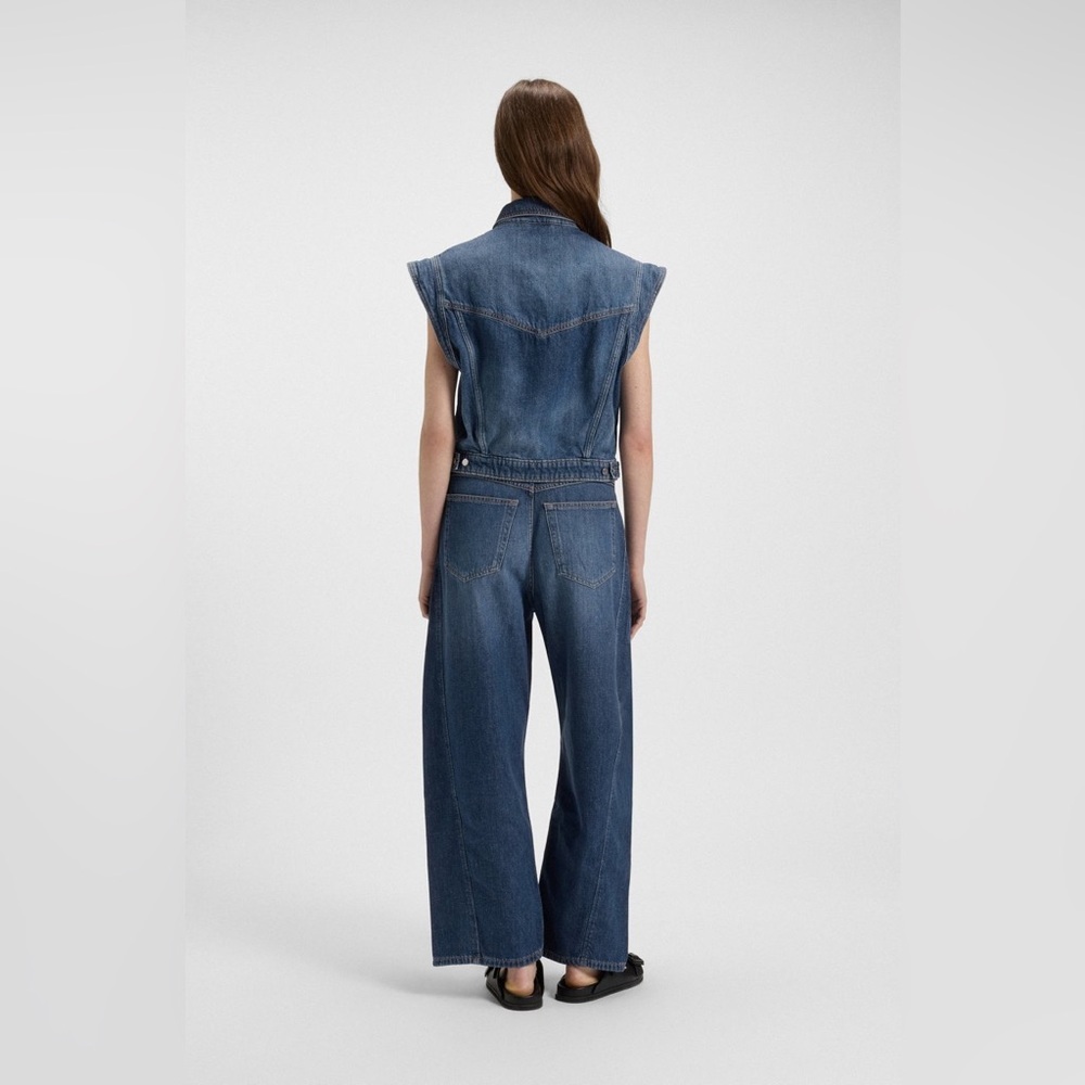 NWT BOSS Denim Vest Jacket size XS - Picture 3 of 14